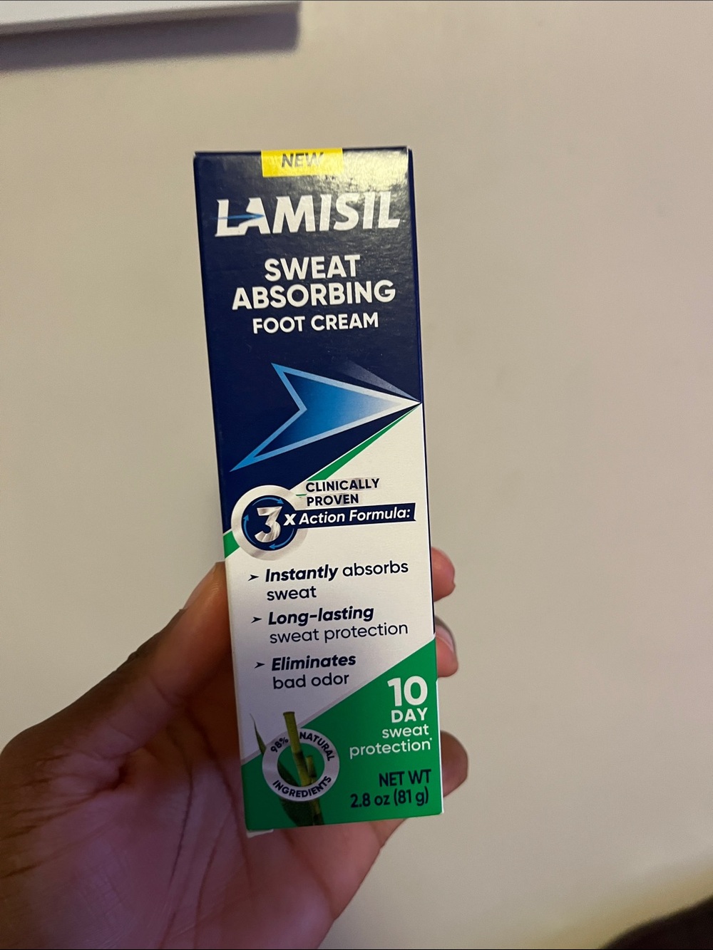 Lamisil Sweat Absorbing Foot Cream